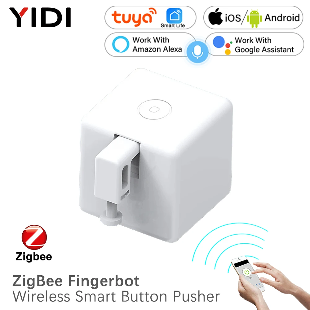 Smart Home Voice Assistant - Smart ZigBee Fingerbot Wireless Automatic Switch
