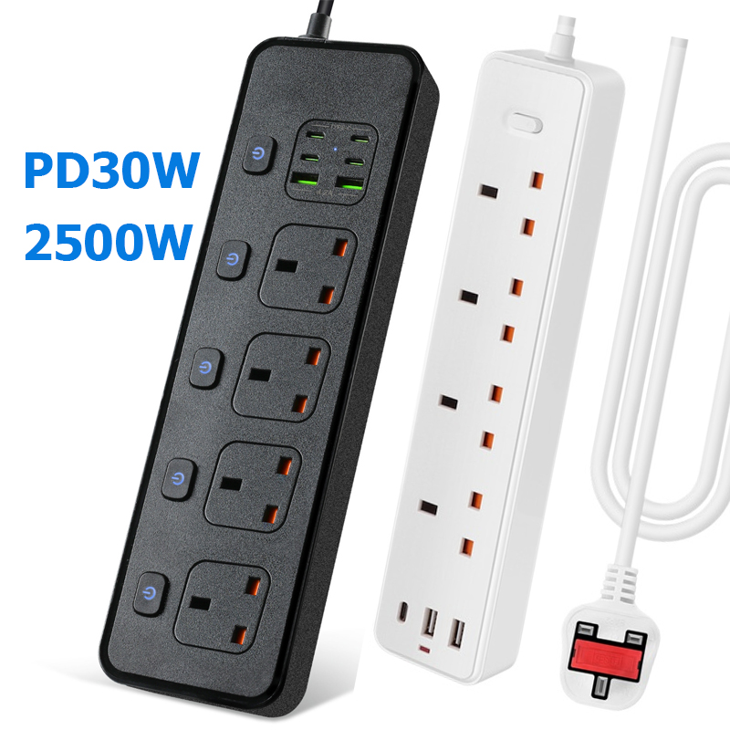 Smart Power Strip - Power Strip Electric Socket UK MY