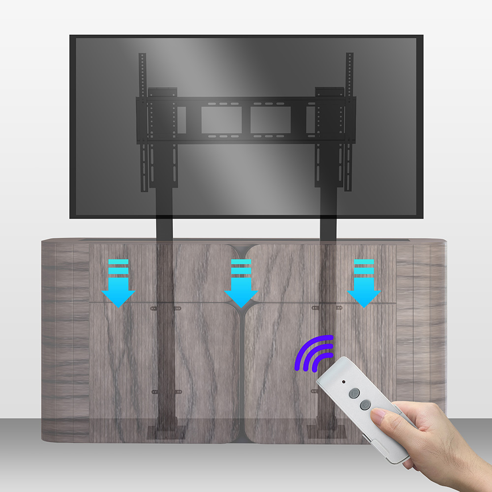 Smart Home Room - Motorized Mechanism Automatic System Living Room