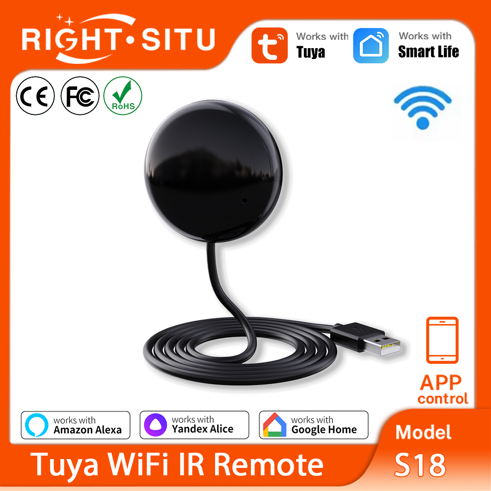 Smart Ir Remote Controller - Tuya WiFi IR Remote For Smart
