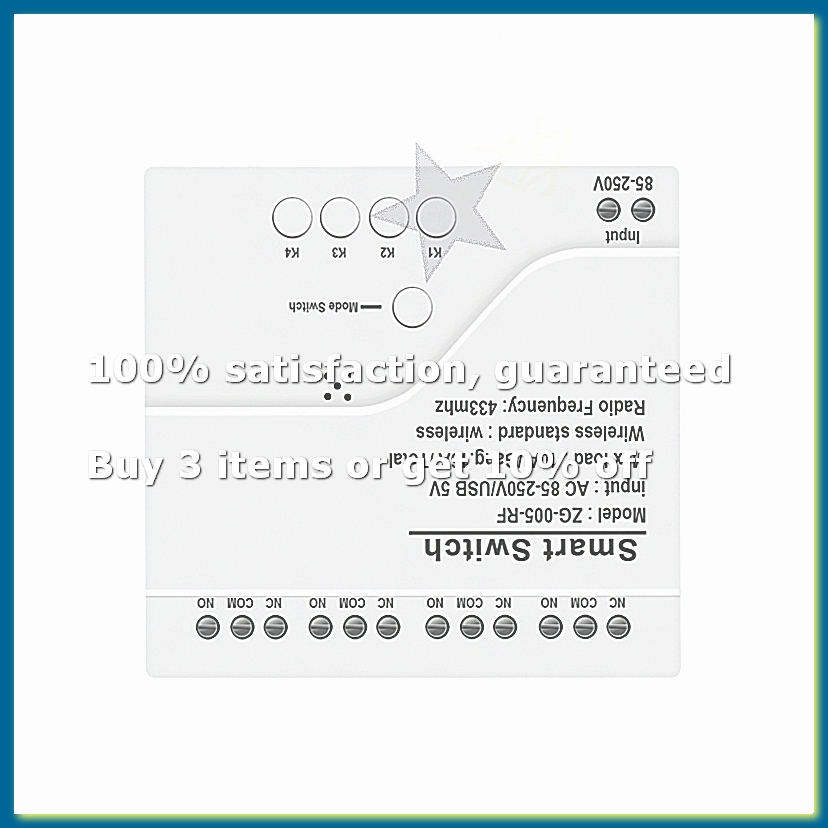 Tuya Smart Switch - 4CH Zigbee Smart Light Switch Module