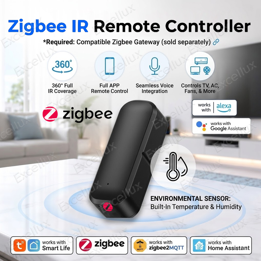 Smart Ir Remote Controller - Zigbee Wireless IR Remote Control Temperature