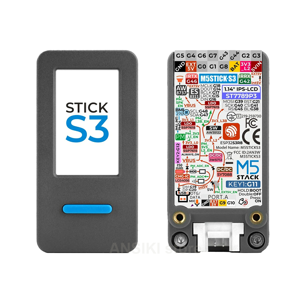 Smart Home Room - M5Stack M5StickS3 ESP32-S3 IoT Development Kit