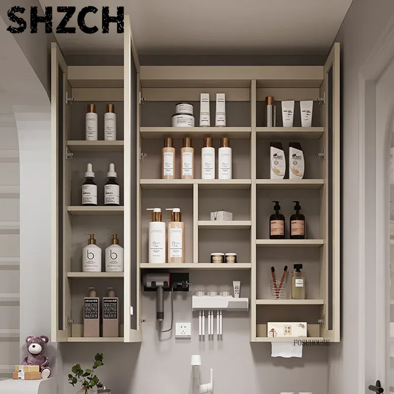 Smart Home Room - Modern Thickened Bathroom Mirror Featuring Integrated