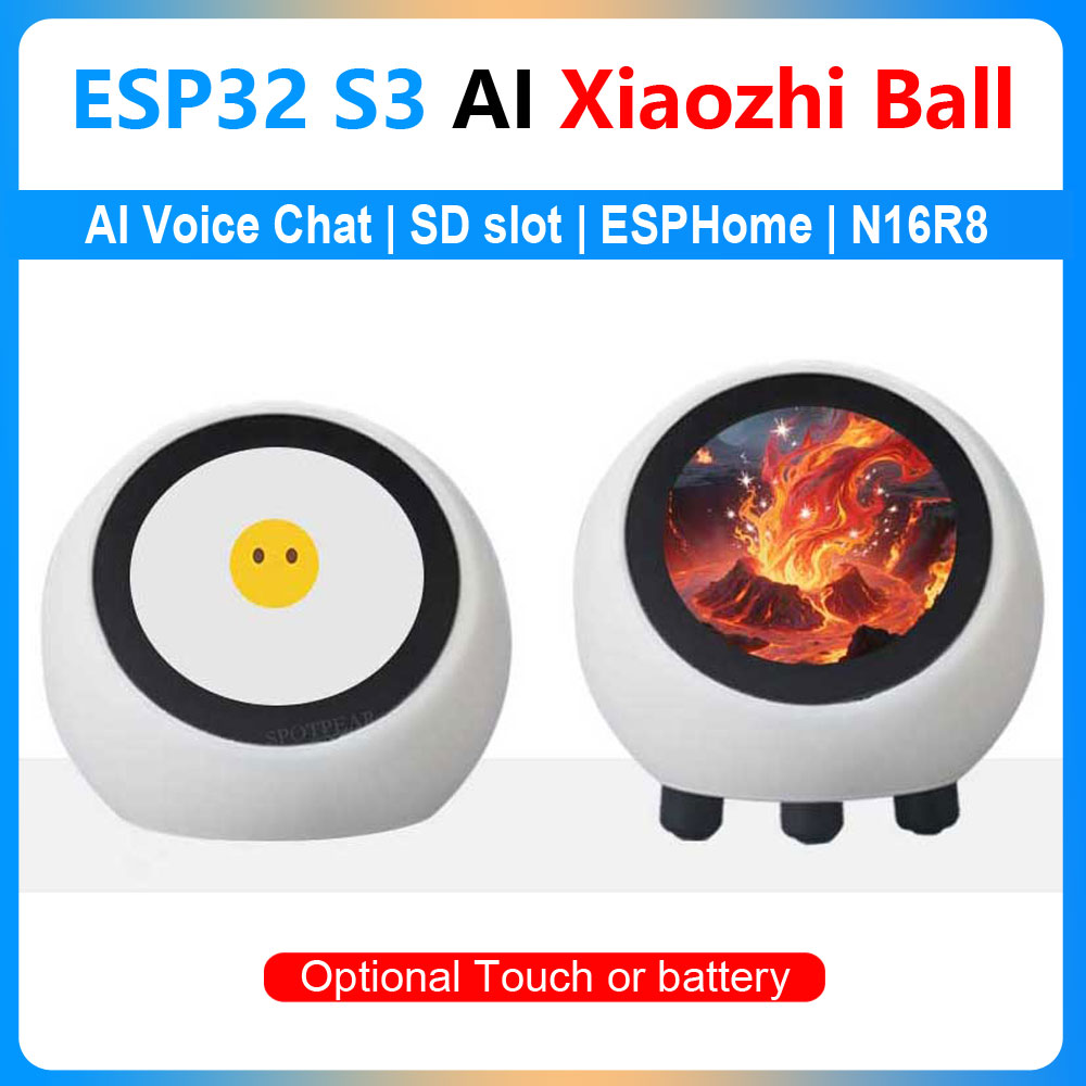 Smart Home Voice Assistant - ESP32 S3 1.28inch N16R8 Development Board