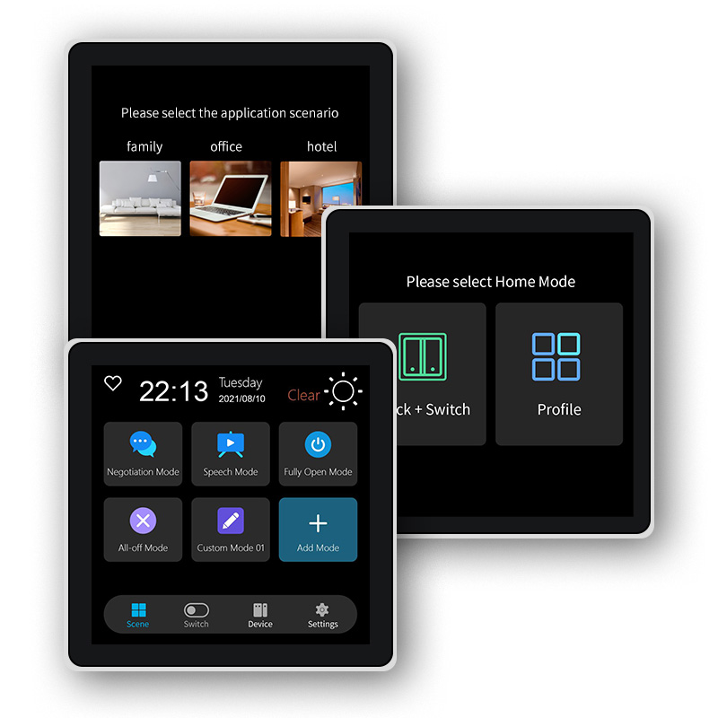 Smart Home Room - FUERS 4 Inch Touch Screen Multi-functional