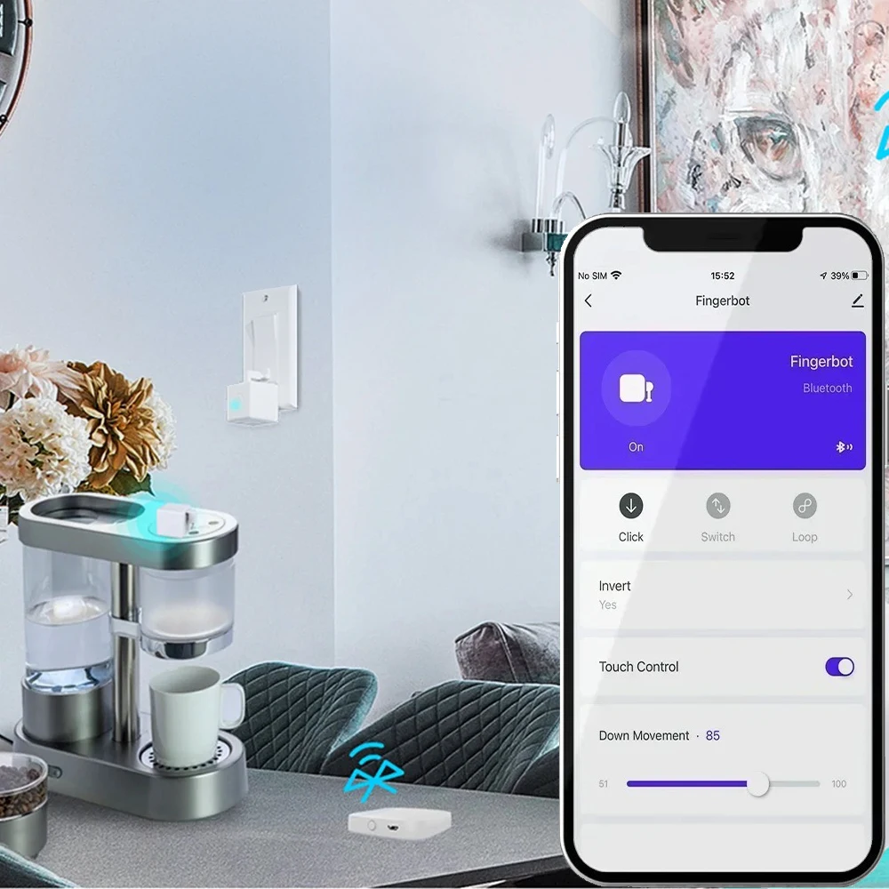 Smart ZigBee Fingerbot Wireles - đánh giá và giá Smart Home Voice Assistant