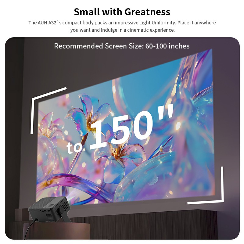 AUN Android Projector A32 Pro  - đánh giá và giá Smart Home X10