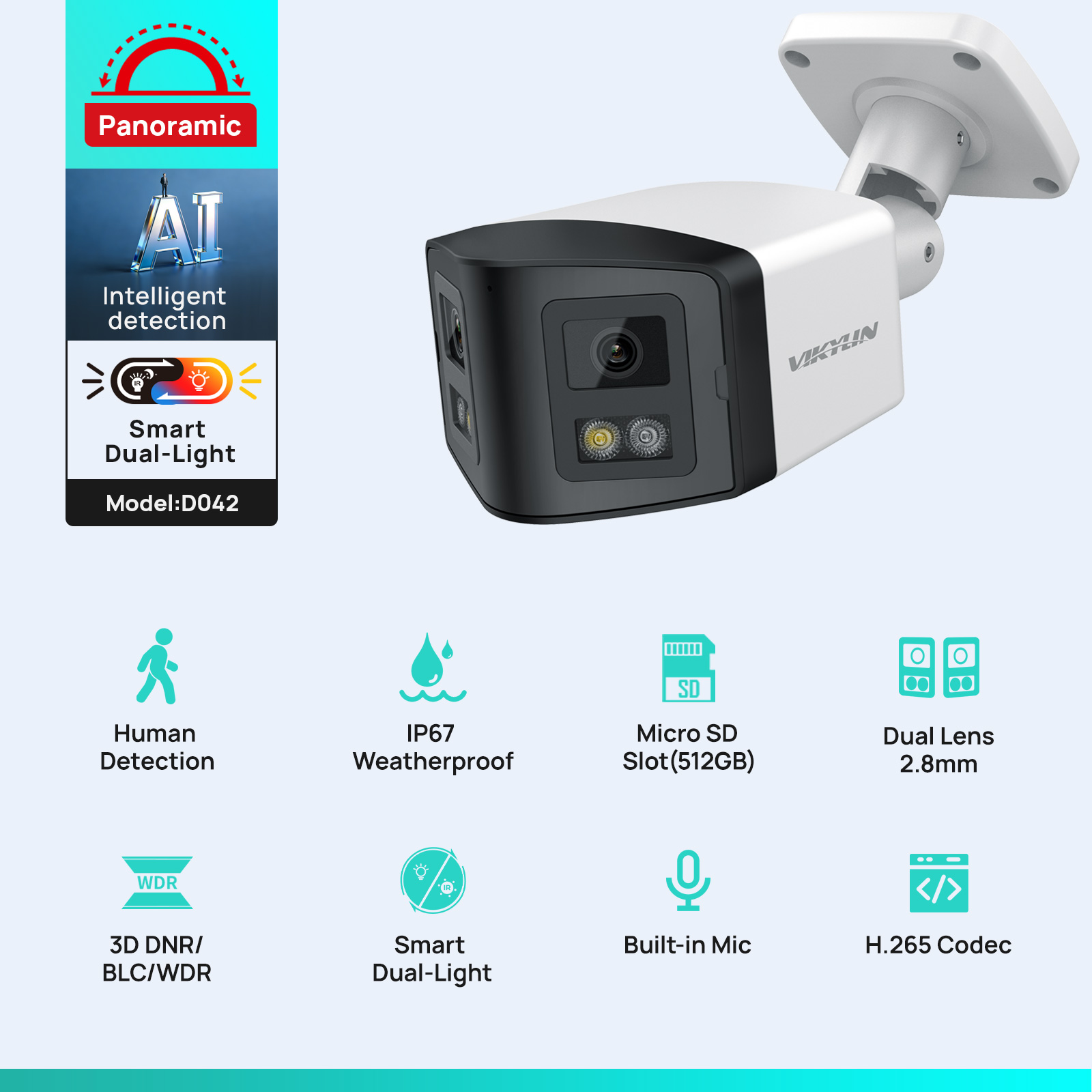 VIKYLIN 170° Panoramic Securit - đánh giá và giá Smart Home X10