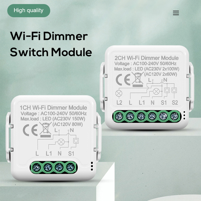 DIY  Wifi Smart Dimmer Switch  - đánh giá và giá Tuya Wifi Socket