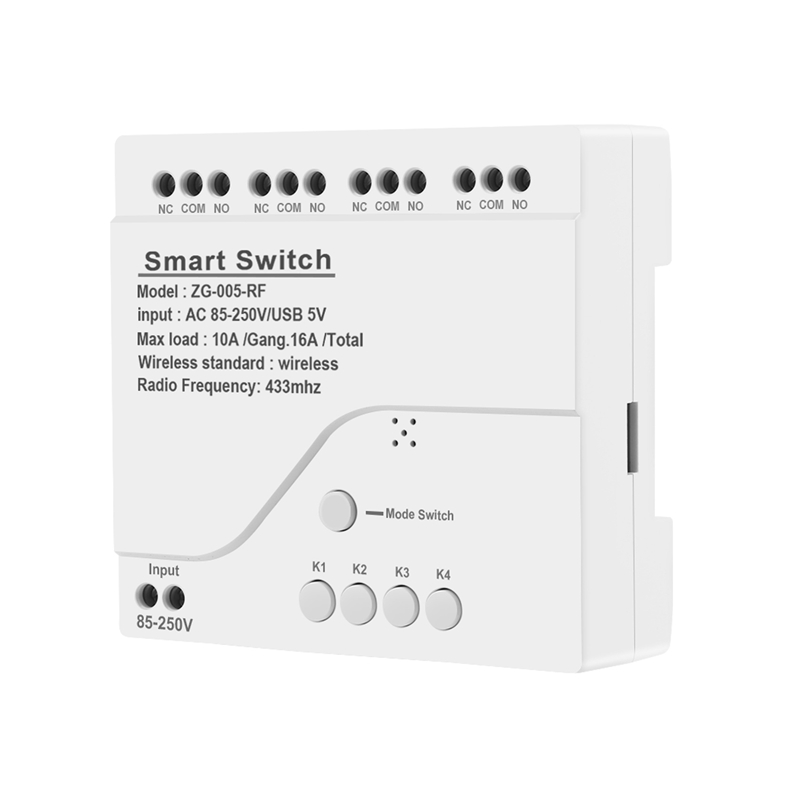 4CH Zigbee Smart Light Switch  - đánh giá và giá Tuya Smart Switch