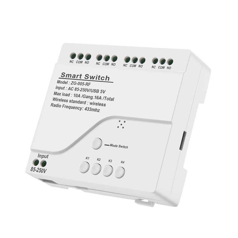 4CH Zigbee Smart Light Switch  - đánh giá và giá Tuya Smart Switch