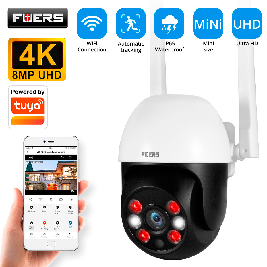 Fuers 8MP 4K IP Camera Outdoor - đánh giá và giá Smart Home Imou