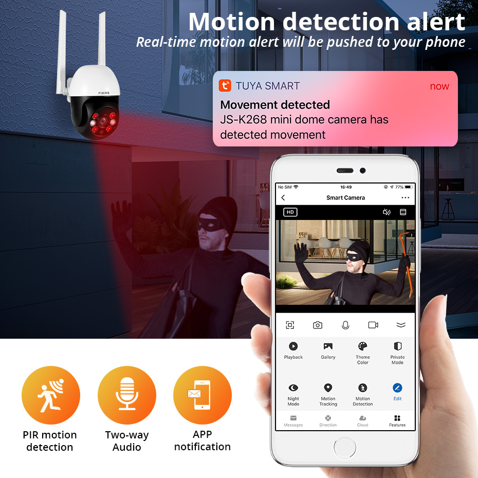 Fuers 8MP 4K IP Camera Outdoor - đánh giá và giá Smart Home Imou
