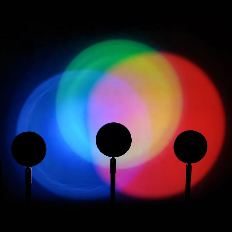 Smart LED Sunset Lamp Colorful - đánh giá và giá Smart Home Network