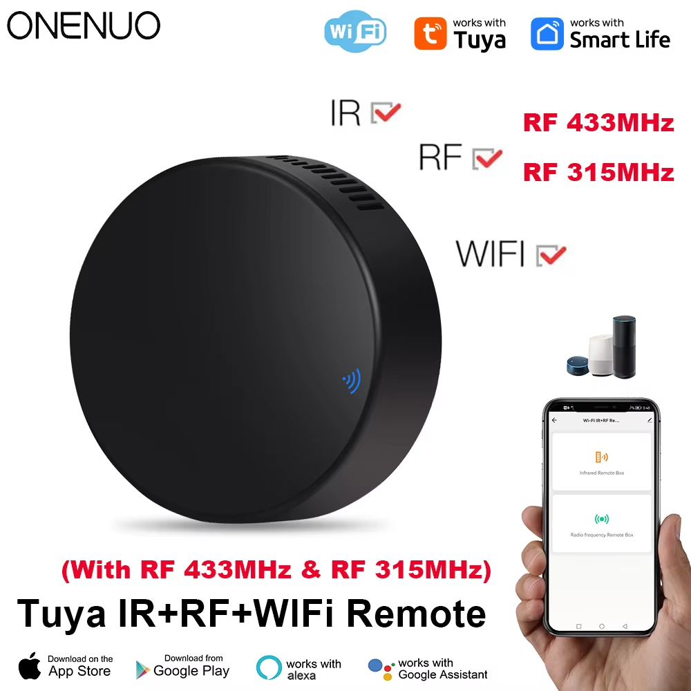 Tuya WiFi RF IR Remote Control - đánh giá và giá Smart Ir Remote Controller