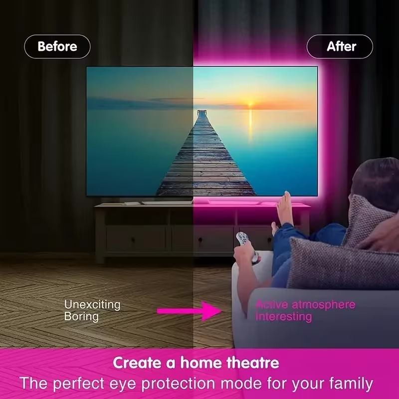 Smart RGB LED Strip Lights wit - đánh giá và giá Smart Power Strip