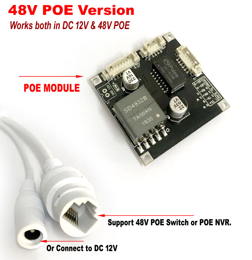 CCTV 48V POE Power Module + HD - đánh giá và giá Smart Home Imou