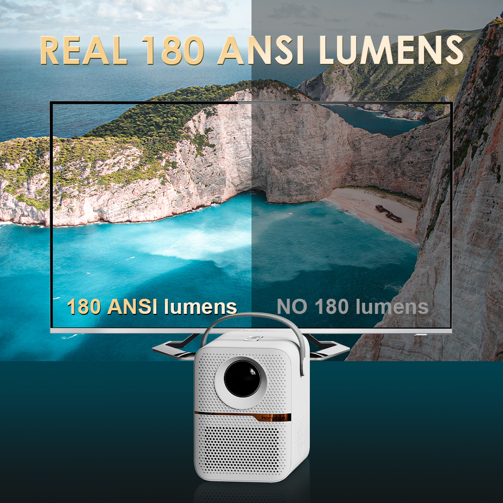P10 Smart Mini Projector 300AN - đánh giá và giá Smart Home X10