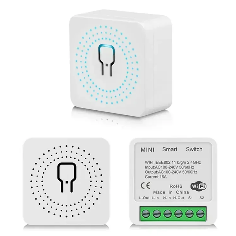 16A Tuya WiFi Smart Switch 2-w - đánh giá và giá Smart Home Energy Monitor