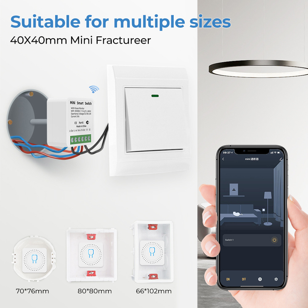 16A Tuya WiFi Smart Switch 2-w - đánh giá và giá Smart Home Energy Monitor