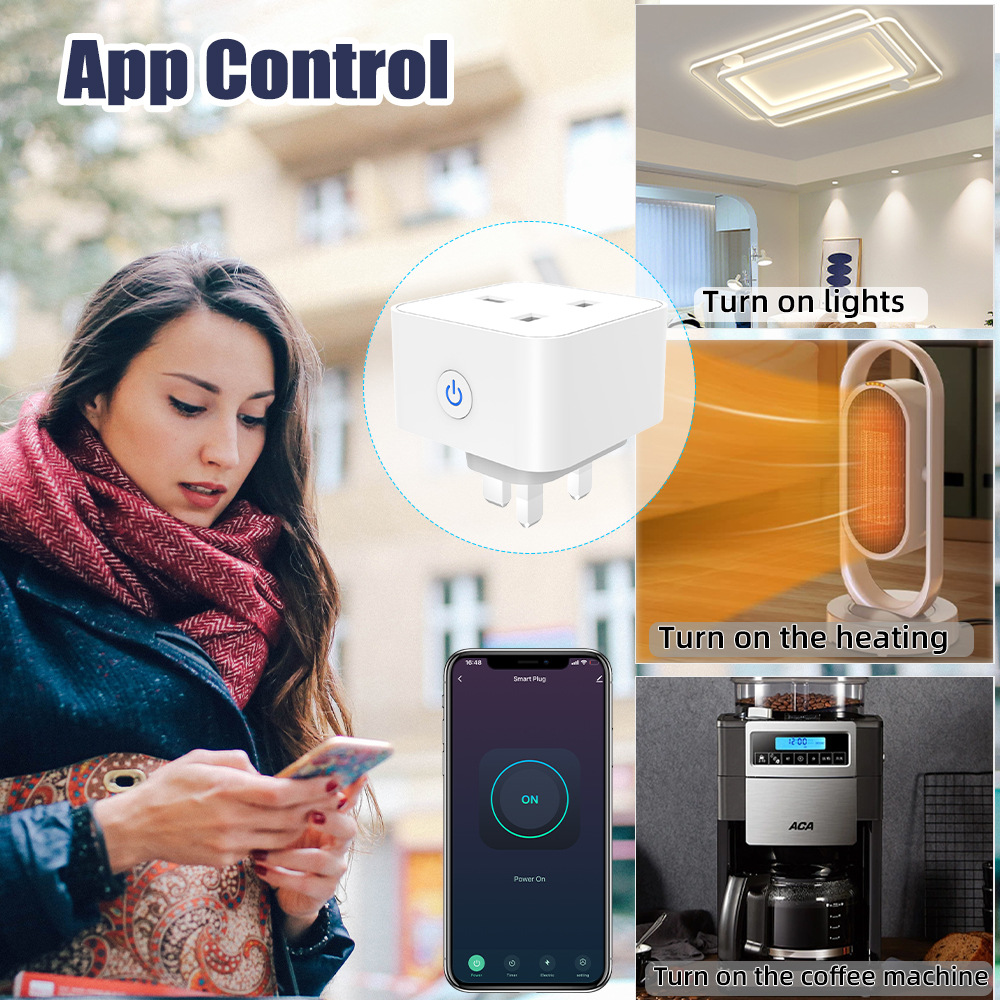 Tuya Smart Socket 16A/20A WiFi - đánh giá và giá Smart Home Voice Assistant