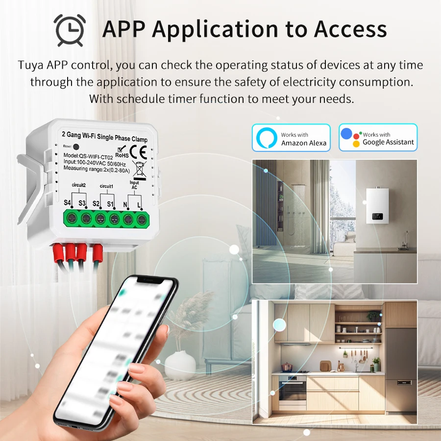 Tuya Smart WiFi Solar Power En - đánh giá và giá Smart Home Energy Monitor