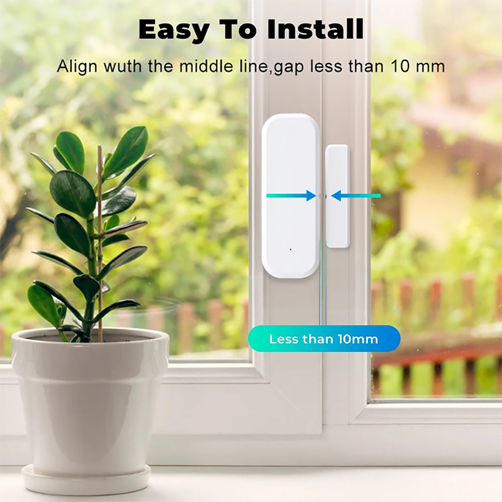 Tuya WiFi Smart Door Window Se - đánh giá và giá Smart Home Voice Assistant