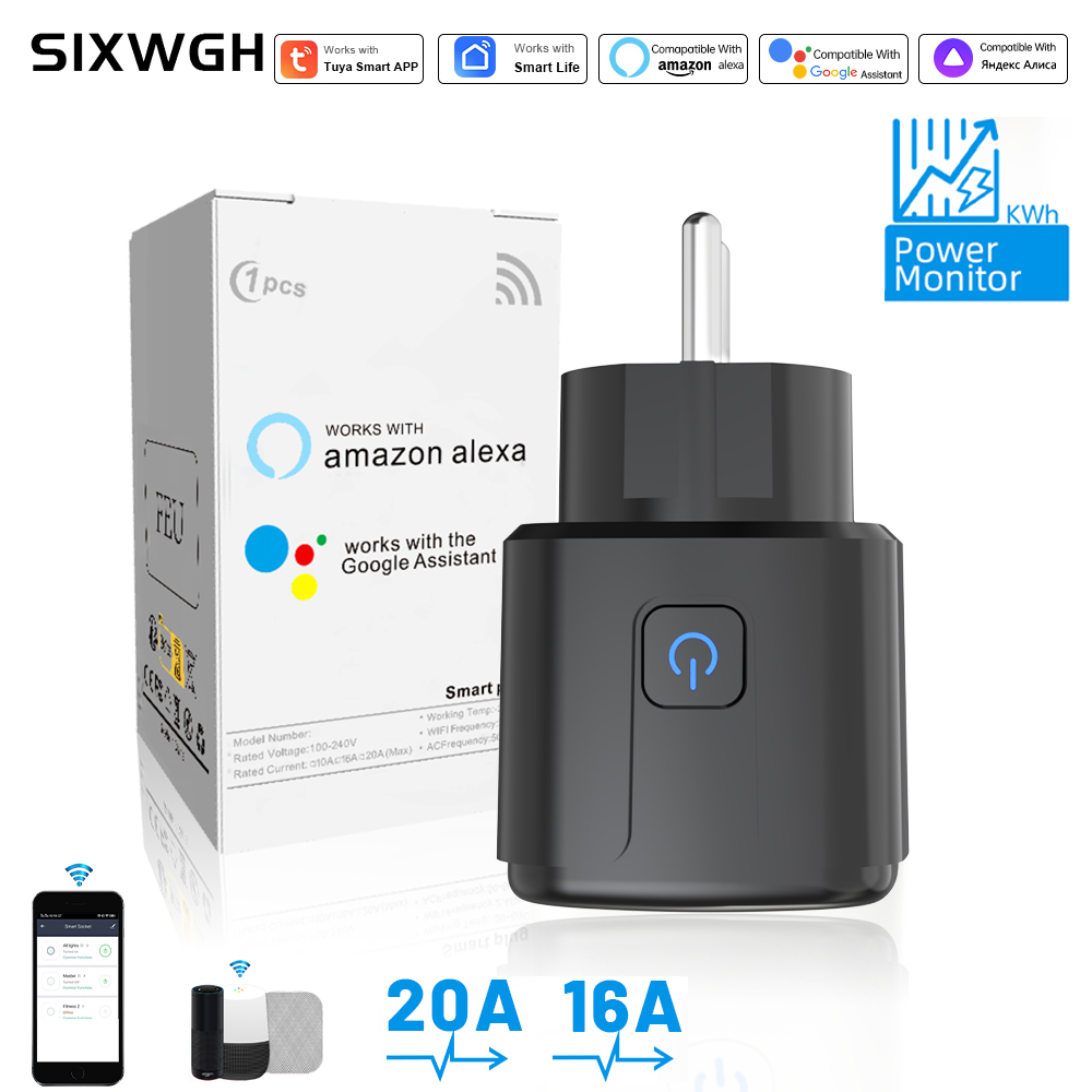Tuya Smart Socket WiFi Remote  - đánh giá và giá Tuya Wifi Socket
