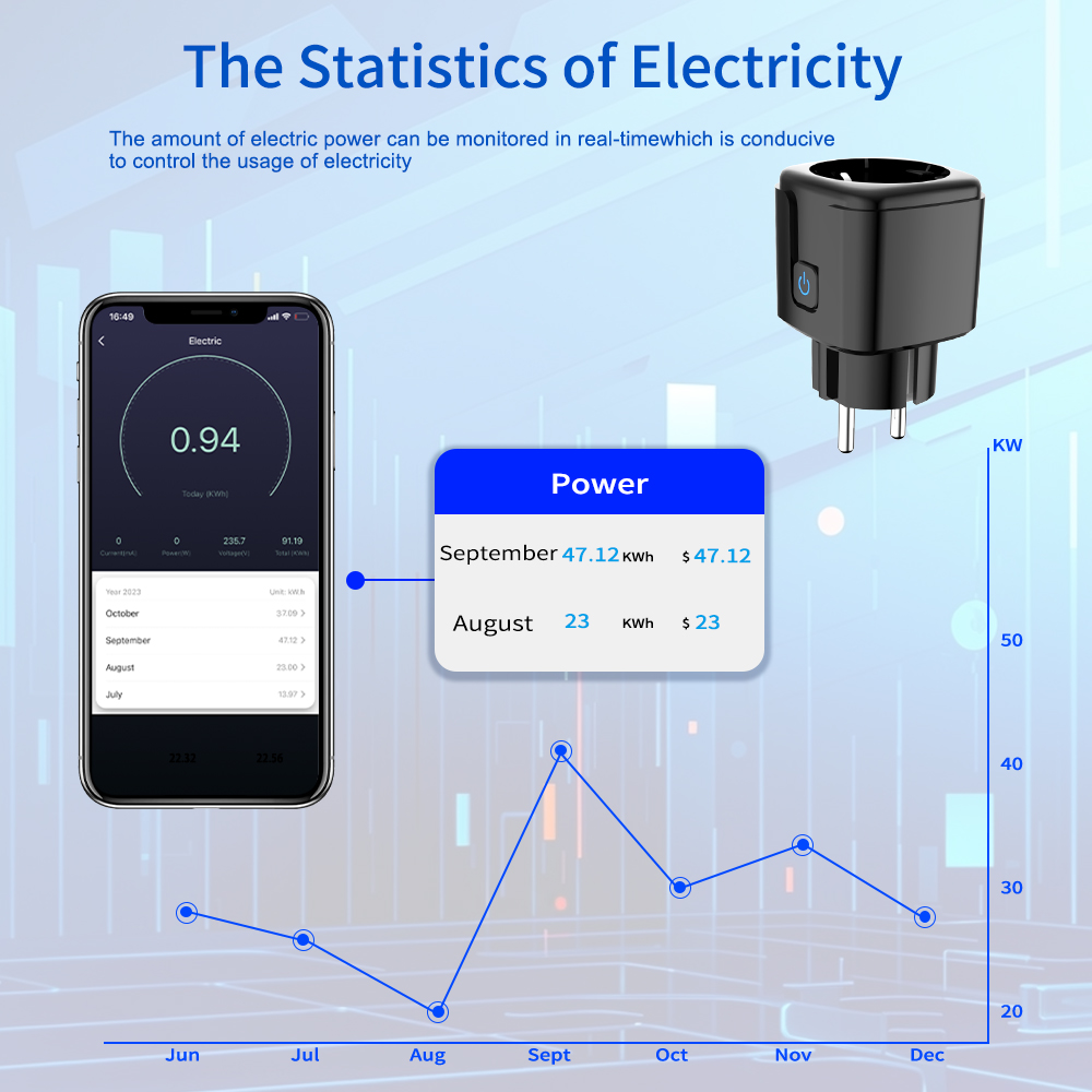 Tuya Smart Socket WiFi Remote  - đánh giá và giá Tuya Wifi Socket