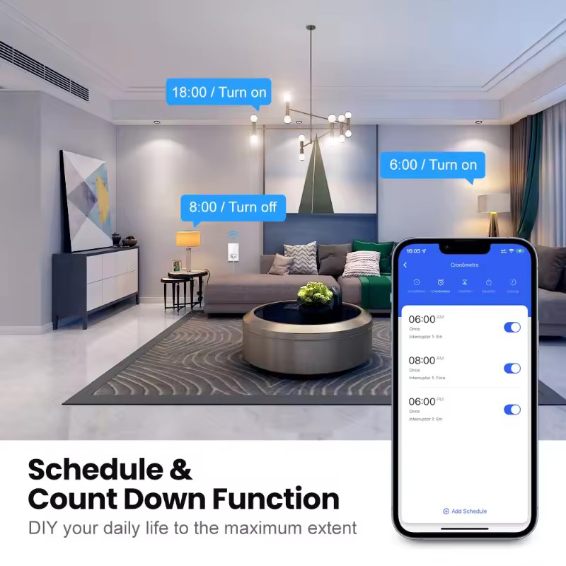 UNKAS Wifi Smart Brazil Light  - đánh giá và giá Tuya Smart Switch