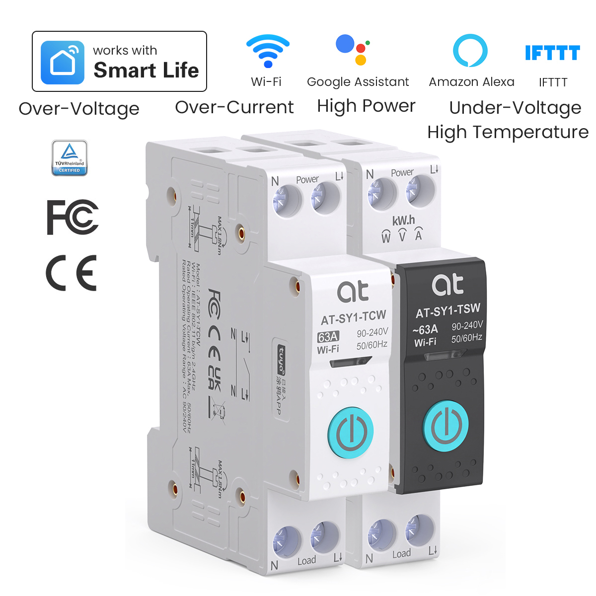 Tuya WiFi Circuit Breaker Smar - đánh giá và giá Tuya Wifi Socket