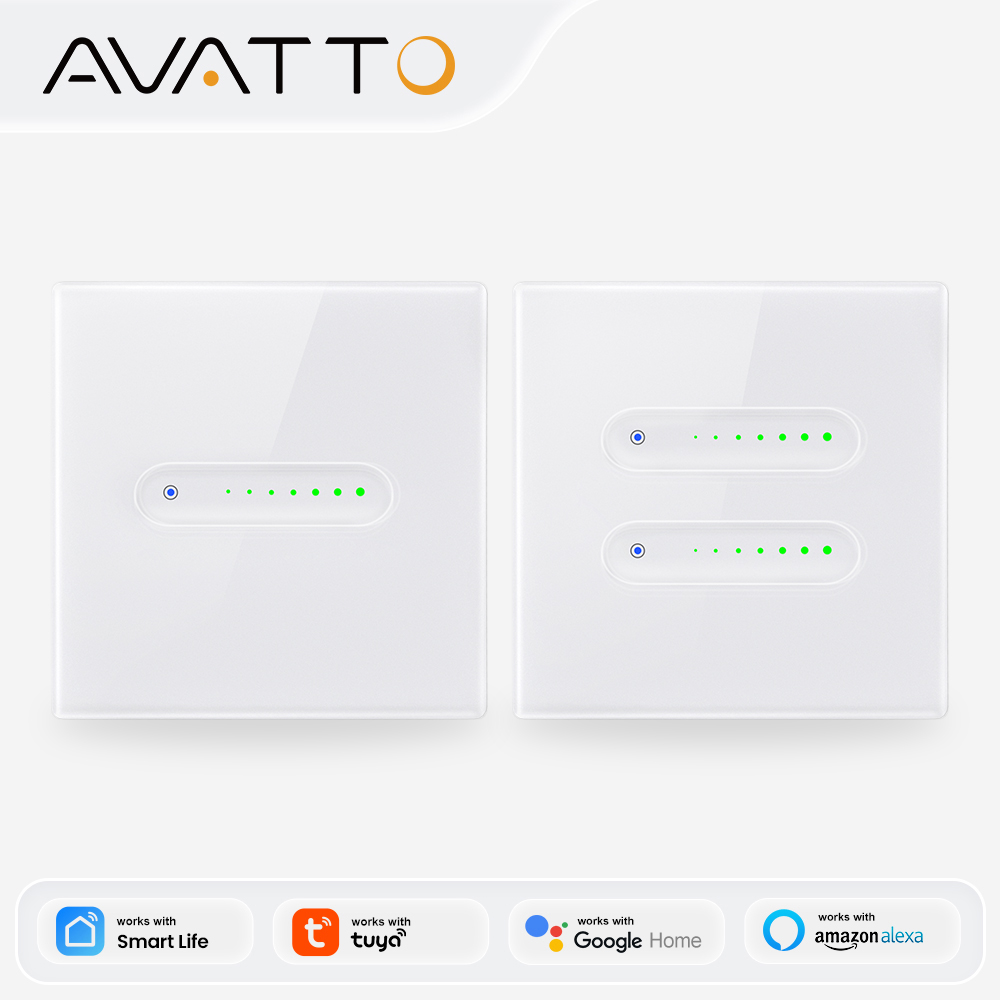 AVATTO WiFi 1/2 Gang Smart Dim - đánh giá và giá Tuya Wifi Socket