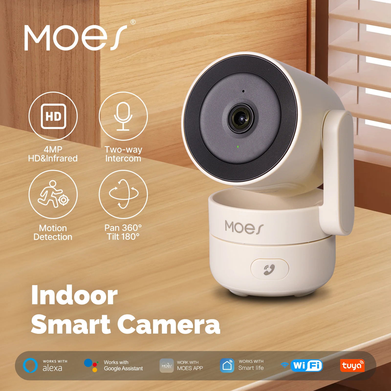 MOESTuya WiFi Indoor Pan/Tilt  - đánh giá và giá Smart Home Imou
