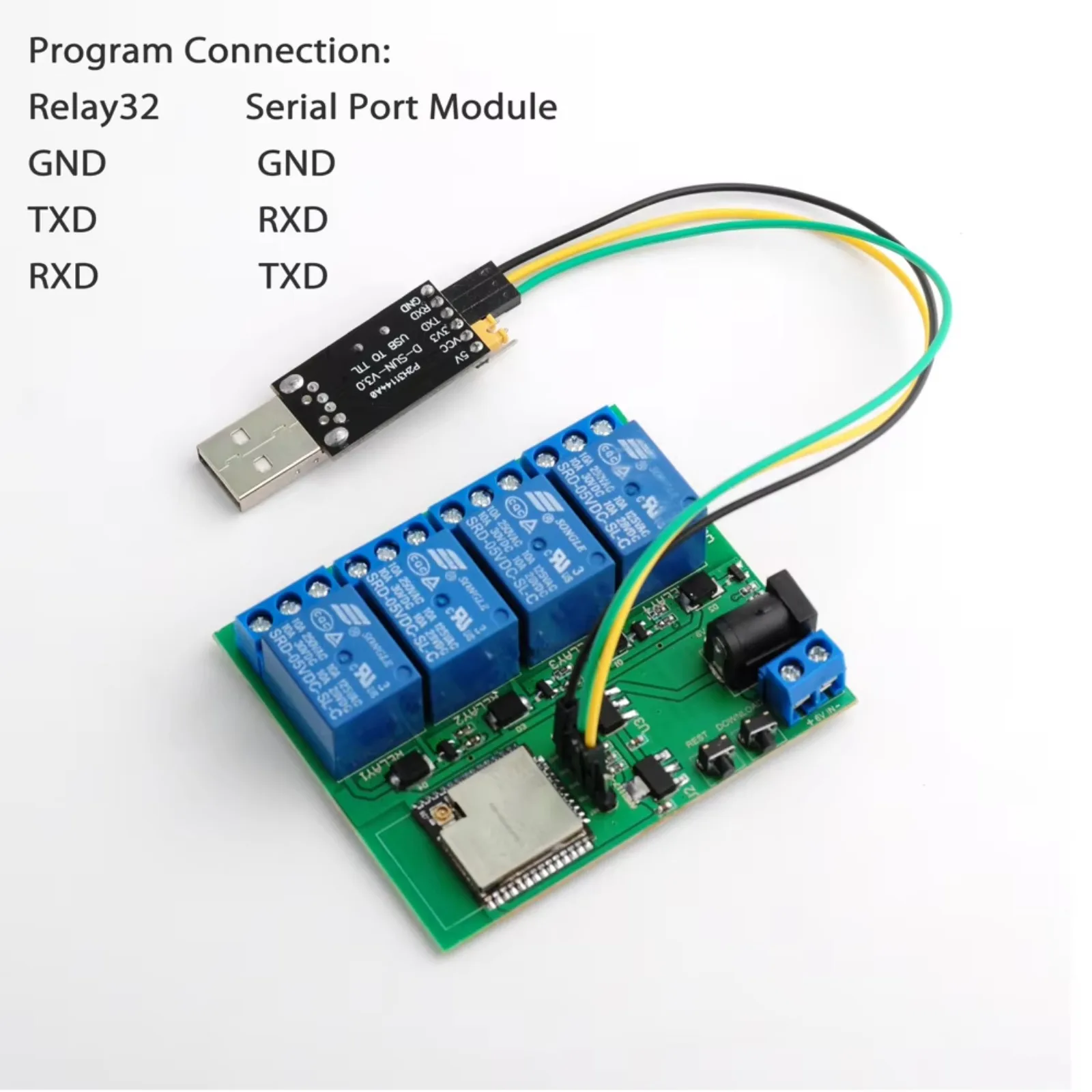 ESP32 4 Channel Wireless Relay - đánh giá và giá Smart Home Automation