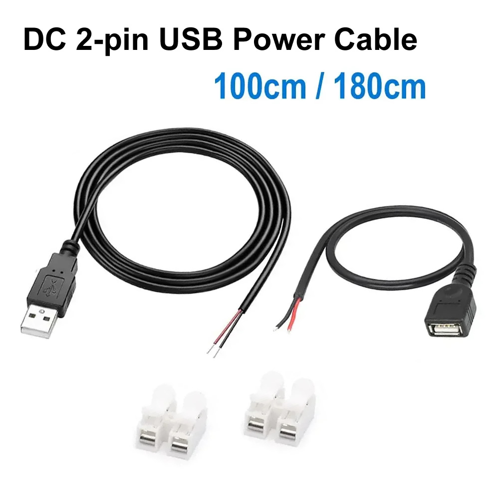 DC 2-pin USB Power Cable USB M - đánh giá và giá Smart Power Strip