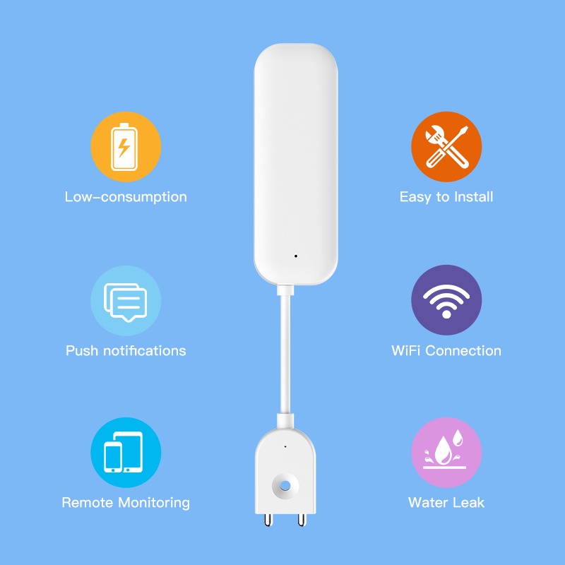 Tuya WiFi ZigBee Water Sensor  - đánh giá và giá Smart Home Network