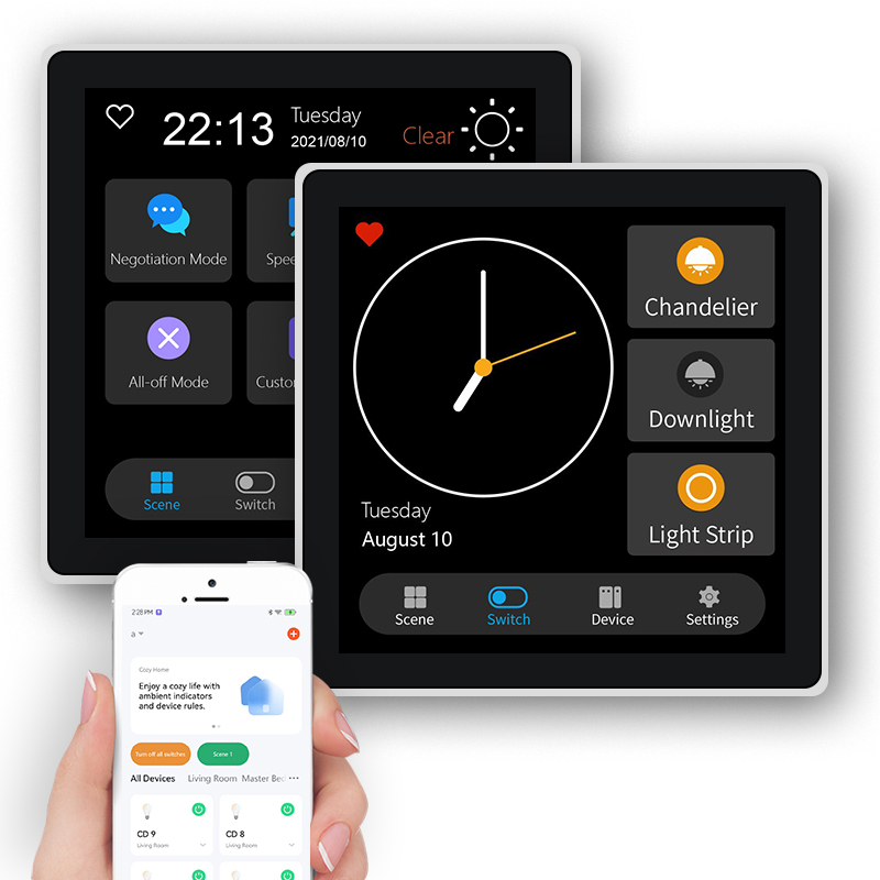 FUERS 4 Inch Touch Screen Mult - đánh giá và giá Smart Home Room