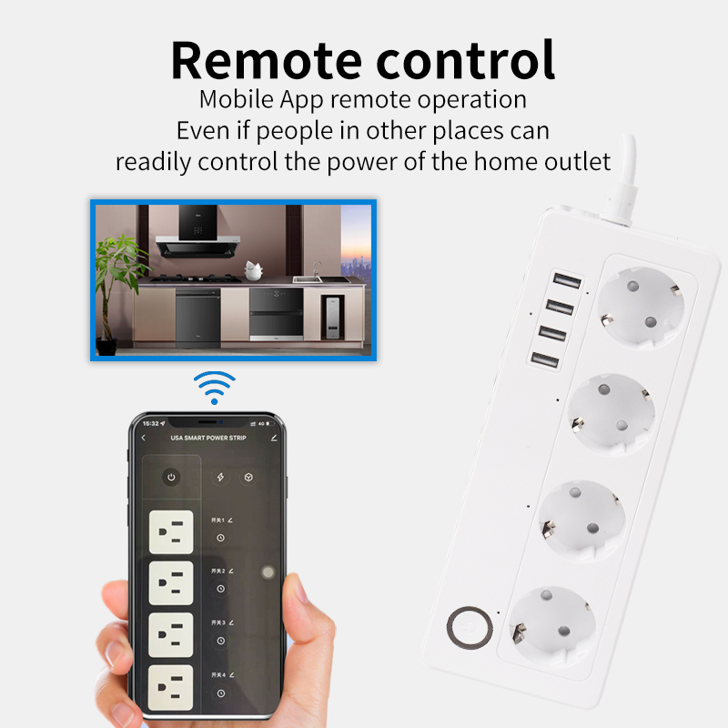 SIXWGH Tuya Smart Extension Co - đánh giá và giá Smart Power Strip