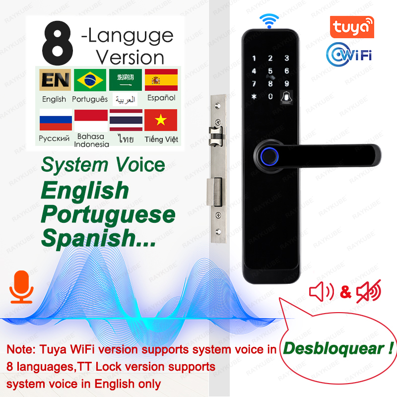 RAYKUBE K8 Smart Door Lock TTl - đánh giá và giá Smart Home Imou