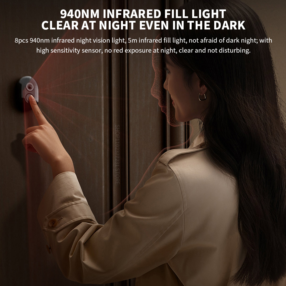 Xiaomi Smart Cat eye 2 WiFi Wi - đánh giá và giá Smart Home Xiaomi 2