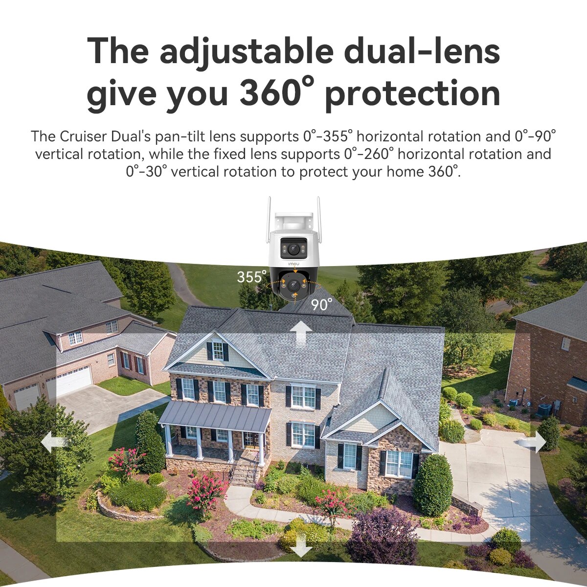 IMOU Dual Lens Outdoor Camera  - đánh giá và giá Smart Home Imou