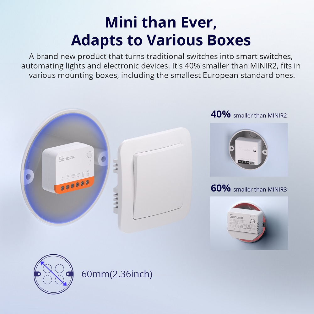 Sonoff Mini R4 Extreme Wifi Sm - đánh giá và giá Smart Ir Remote Controller